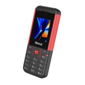 JioBharat K1 Karbonn 4G Phone, Grey and Red